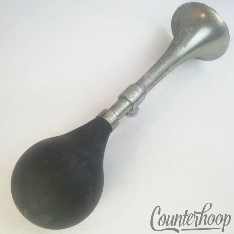 *Bicycle/Taxi Bulb-Horn Squeeze-Ball Cymbal Stand Mount Percussion Accessory USA image 1