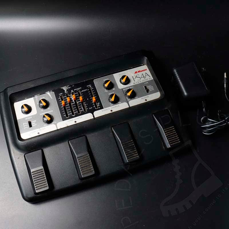 Maxon PS4A (aka Ibanez PT4) Acoustic Effects Processor w/ original power supply image 1