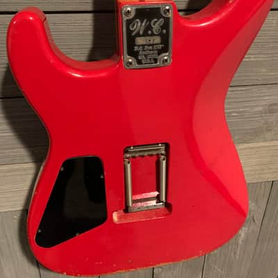 Charvel Wayne Charvel 1/200 Redlands Ca. Pre Production Strat  79-81 Red Floyd Rose *RARE* image 5