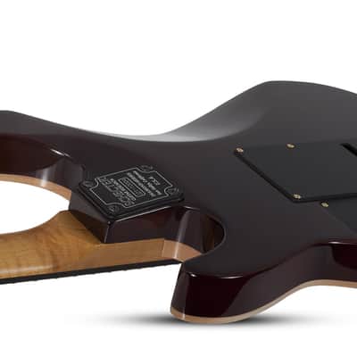 Schecter California Classic Series Electric Guitar w/ Case - Transparent Amber Bild 5