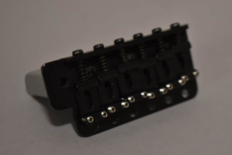 1980s Schecter USA Dream Machine S-Style Tremolo Bridge Black NOS image 1
