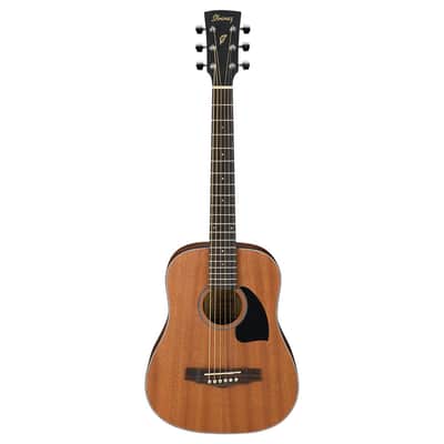 Ibanez PF2MHOPN 3/4 Mini Dreadnought Acoustic Guitar Open Pore with Natural Finish With Bundle image 2