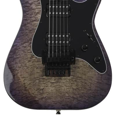 Kramer Volante Quilt HHFR Electric Guitar - Ultraviolet Burst image 1