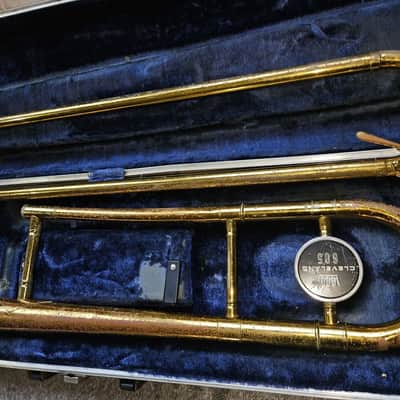 King Cleveland 605 Model Tenor Trombone Brass, USA image 6
