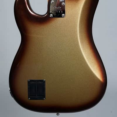 Fender American Ultra Precision Bass 2019 - Mocha Burst image 5
