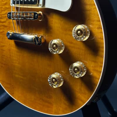 Gibson Les Paul Standard (1993) Trans Amber, flamed top, MINT! image 4