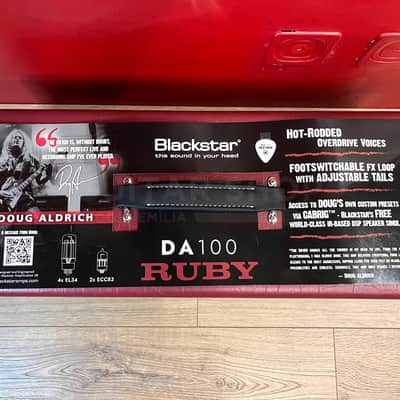 Blackstar DA100 Ruby Doug Aldrich Signature Ex Demo image 3