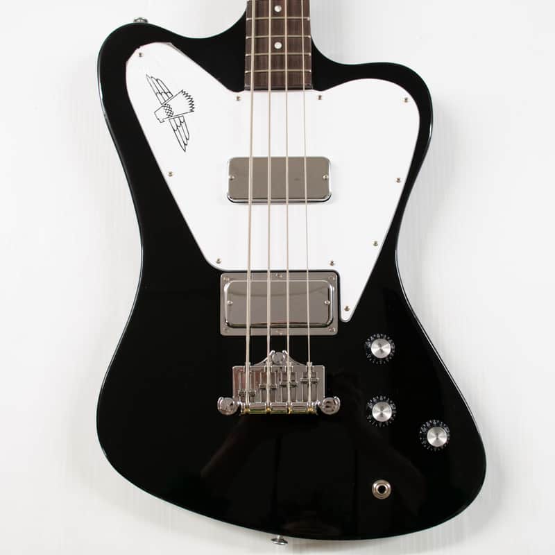 Gibson Non-Reverse Thunderbird Electric Bass Guitar - Ebony image 1