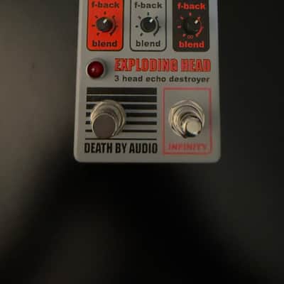 Death By Audio Exploding Head - Grey image 2