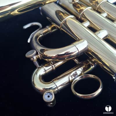Getzen Capri Bb / A piccolo trumpet two leadpipe gamonbrass image 15
