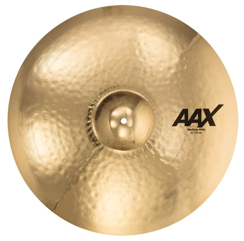 SABIAN 22" Med Ride AAX Brilliant Finish image 1
