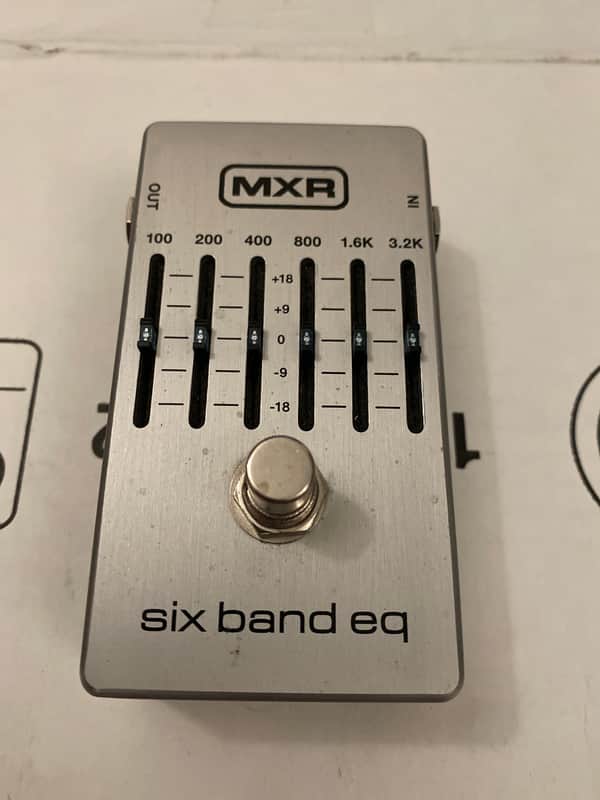 MXR M109S Six Band EQ 2016 - Present - Silver image 1