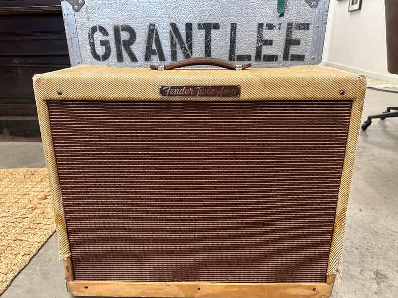 Fender Low Powered Tweed Twin 1955 - Tweed image 1