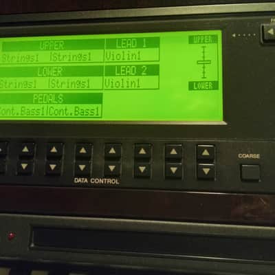 Yamaha Electone ELX-1 1994 Mahogany and Black image 6
