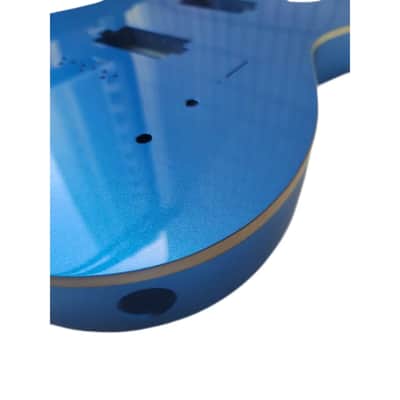 Blue Metallic HH Alder Wood Telecaster Tele Style Guitar Body DIY Project image 6