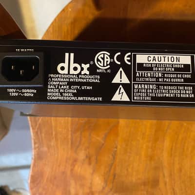 DBX 166XL COMPRESSOR, LIMITER, EXPANDER AND GATE UNIT image 8