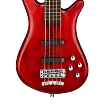 Warwick Pro Series Streamer Stage I-5 String-Burgundy Red Transparent Satin image 5