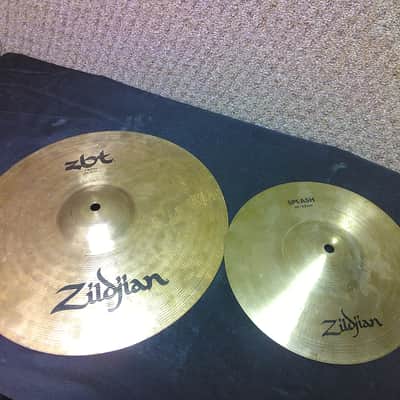Zildjian Cracked 10" splash/14" Crash Cymbal image 1