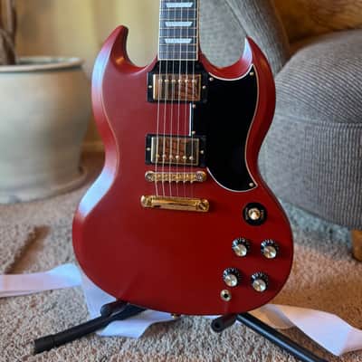 MINTY Gibson SG Standard ‘61 | MOD Collection - Evil Scarlet Satin image 4