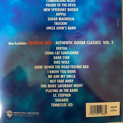 Grateful Dead - Authentic Guitar Classics Vol. 1 - Guitar tab / tablature Book image 2