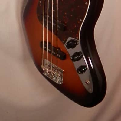Fender Jazz Bass Sunburst Electric Bass with gig bag Made in Japan 2012 image 6