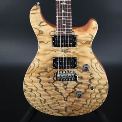 PRS SE LIMITED EDITION 1 OF 1000 EXOTIC CUSTOM 24 BURLED ASH - NATURAL image 2