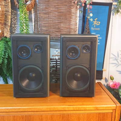 Vintage 3-Way Bookshelf Speakers by Peterson Speaker Laboratories circa 1990s image 8