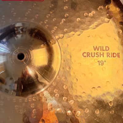 Rare PAISTE 2002 WILD CRUSH RIDE 19” 1754 g Reflector BIG BELL FULL Crash Ride! Discontinued! CLEAN! image 4