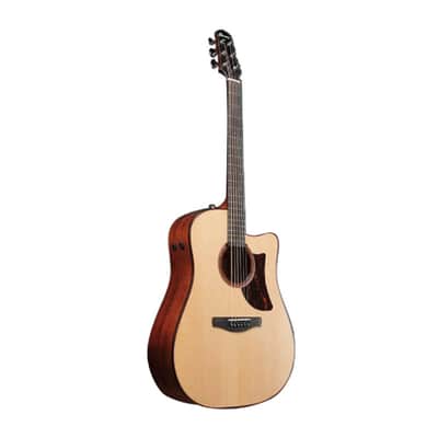 Ibanez AAD300CE 6-String Advanced Acoustic Guitar (Natural Low Gloss) image 1