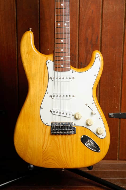 Fender Japan ST71-85TX Stratocaster Natural Ash Electric Guitar 1999 Pre-Owned image 1