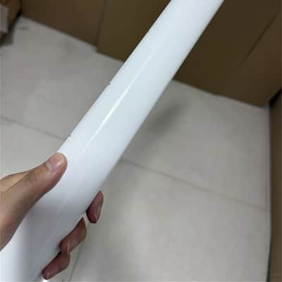 Reverse Head Stainless steel 22fret White Gloss Maple Electric Guitar Neck image 4