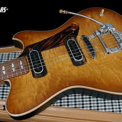 Powers Electric A-Type Select Flame in Wild Honey Burst image 6