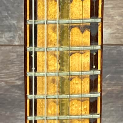 Mosrite Brass Rail The New 1976 Model Bicentennial Deluxe Black #17 Crazy Rare - Project Guitar image 11