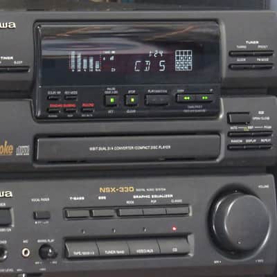 Vintage AIWA NSX-330 CD / Cassette / Radio Compact HiFi System +Bluetooth JAPAN image 3