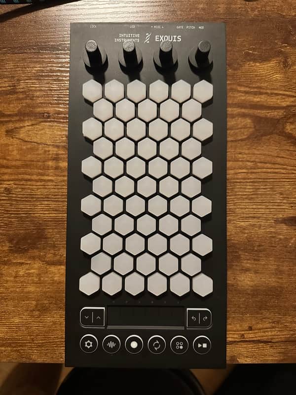 Intuitive Instruments Exquis 61-Key MPE MIDI and CV Controller 2024 - Present - Black image 1