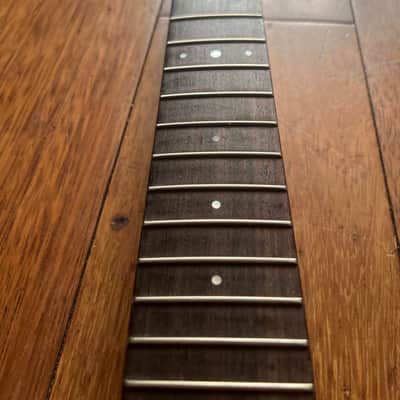 Burns Scroll Guitar Neck w/ Gear-o-Matik - Vintage Amber Gloss image 7