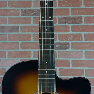Martin Road Series OMC-10E Modern Burst Acoustic-Electric Guitar - 1935 Sunburst image 8