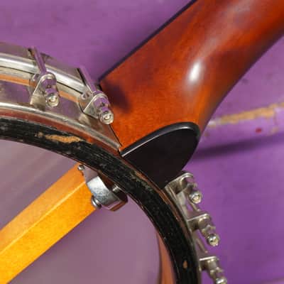 1922/2000s Vega Tubaphone Conversion Big Rim 5-String Openback Banjo (VIDEO! Fresh Work, Ready) image 11