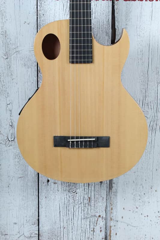 Washburn EACT42S Thinline Classical Nylon String Acoustic Electric Guitar image 1