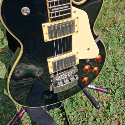 Hagstrom SUSWE-BLK Super Swede 2010s - Gloss Black image 1
