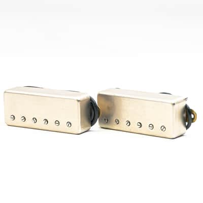 Mini Humbucker Pickup Set – Neck & Bridge – Satin Nickel – Korea-Made – New image 3