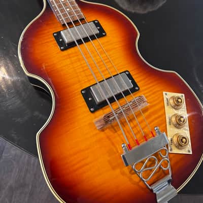 Epiphone Viola Bass with Okume Fretboard 2021 - Present - Vintage Sunburst image 3