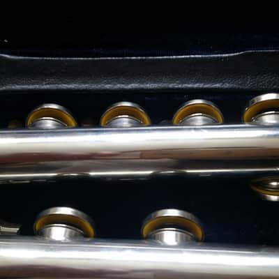 Muramatsu R180 Professional Handmade Solid Sterling Silver C Flute Offset G Closed Holes M-R-180 ~GX image 2