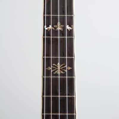 Bacon Professional FF Special Grand Concert 5 String Banjo, c. 1915, period black hard shell case. image 15