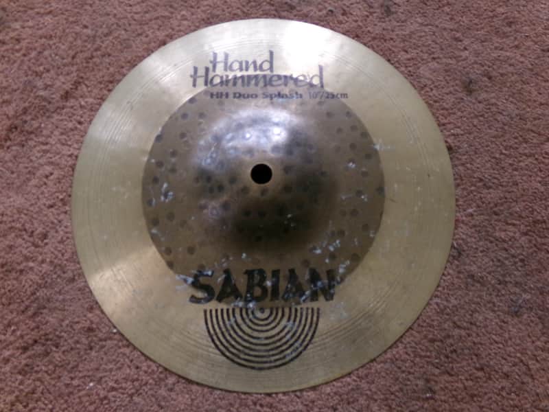 Sabian 10" HH Hand Hammered Duo Splash Cymbal 2002 - 2015 - Natural image 1