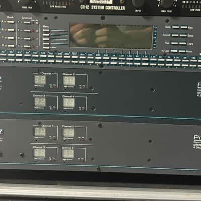 ASHLY Protea 4.24G Four Channel Digital Graphic Equalizer (SYSTEM WITH 2x SLAVES) - Black/Gray image 2