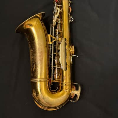 Original Lacquer King Super 20 Alto Saxophone, Cleveland-era - Just Overhauled image 3