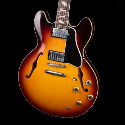Pre-Owned 2020 Gibson Custom Shop 1964 ES-335 Vintage Sunburst With OHSC image 3