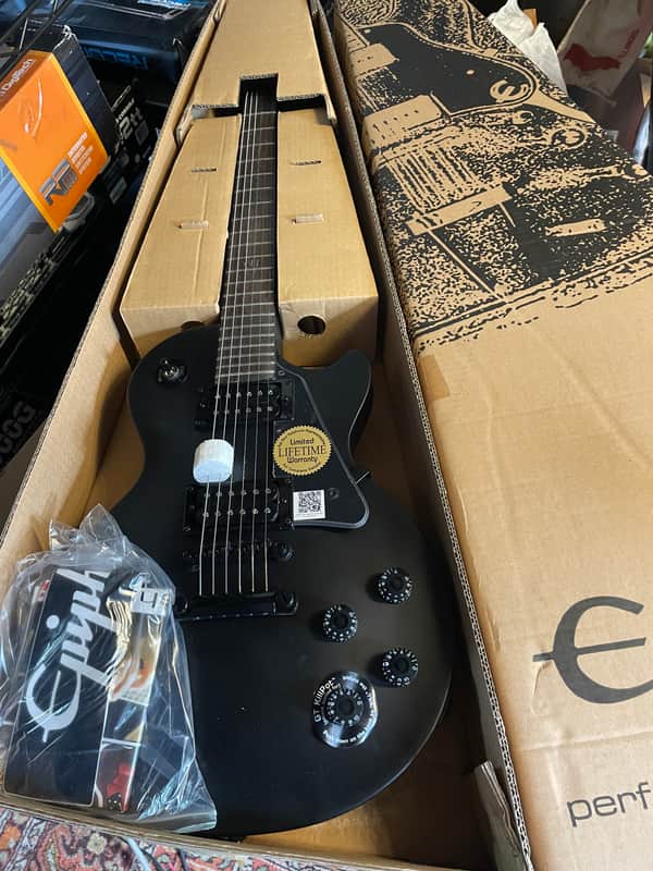 Epiphone Goth Les Paul Studio | Reverb