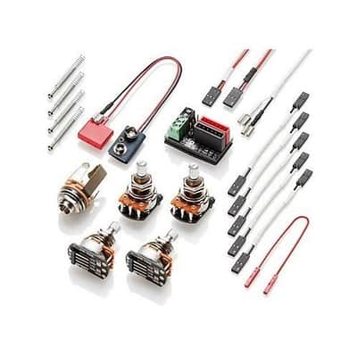 EMG Super 77 Retro Active Electric Guitar Humbucker Pickup Set, Zebra (5965.00) image 6